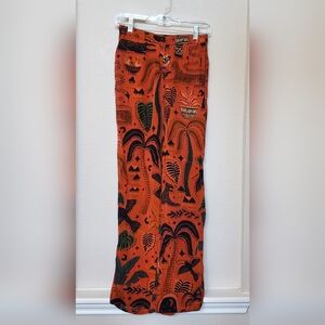 FARM Rio Brazilian Patterned Trousers.  Size XS